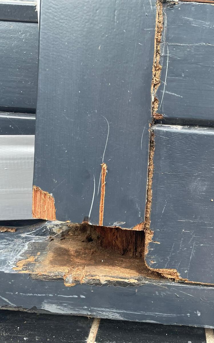 verven schilderen schuifpui ramen deuren renovatie houtrot reparatie