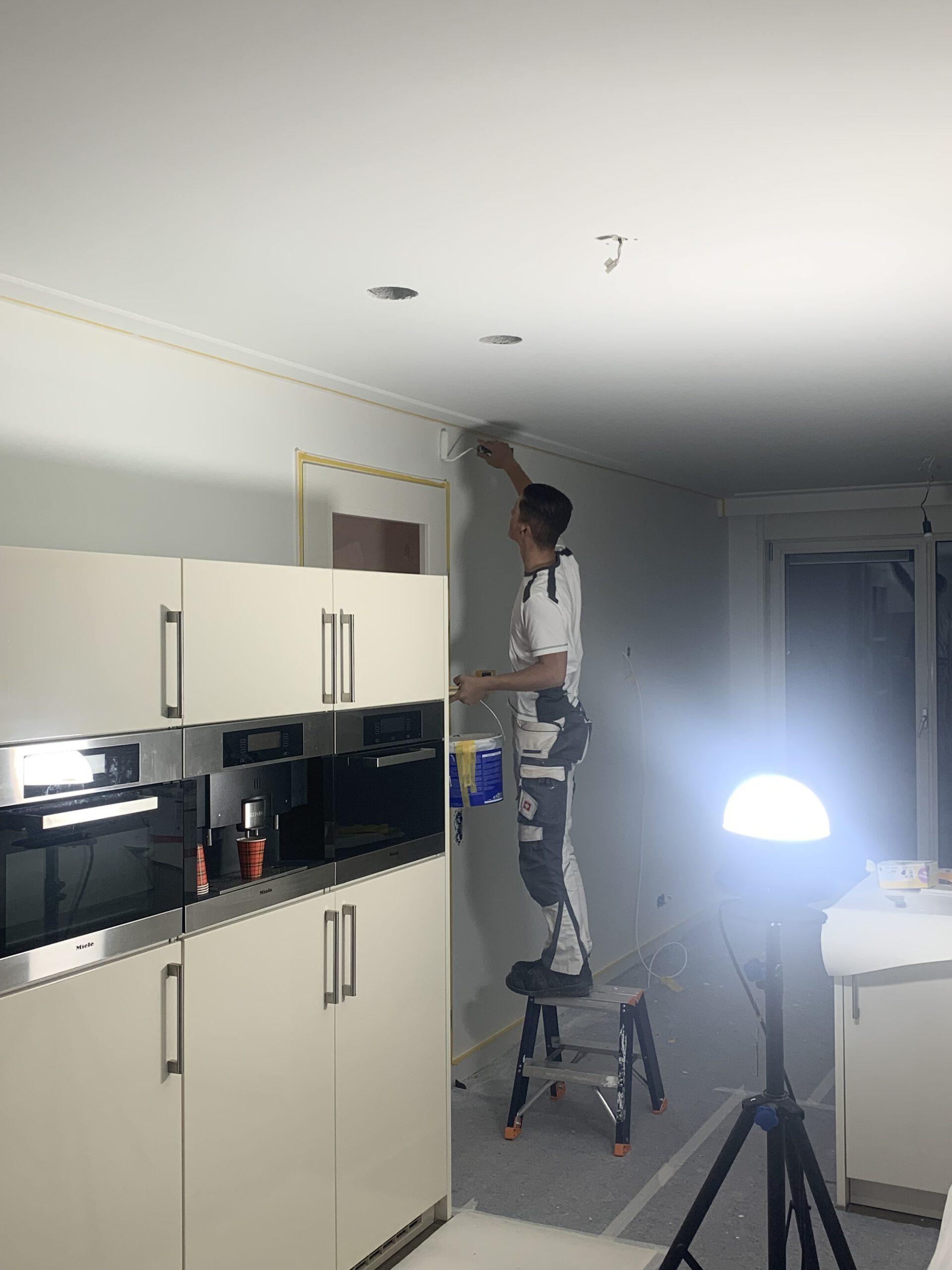 binnen schilderen schilderwerk verven den bosch appartement