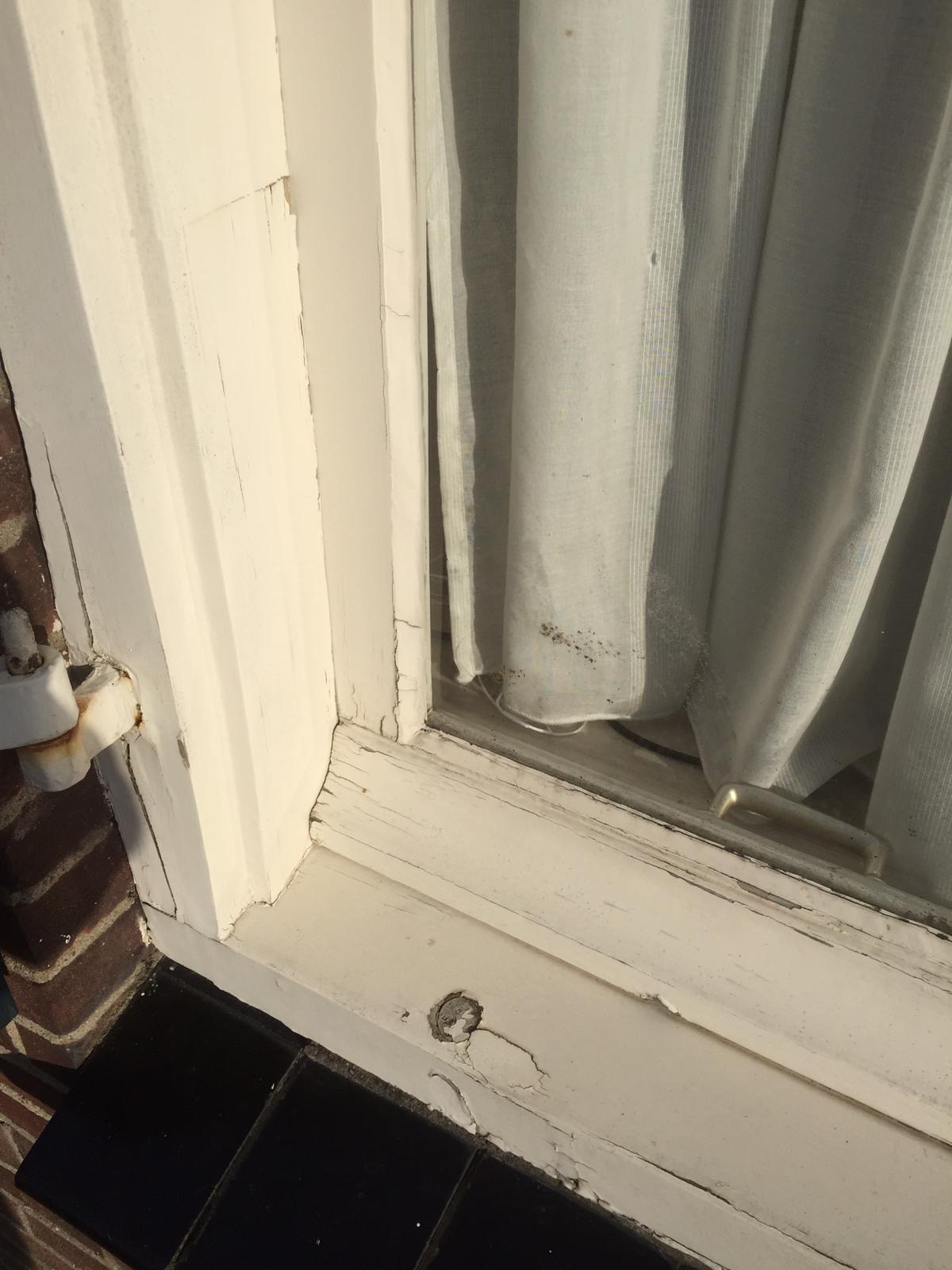 verven schilderen schuifpui ramen deuren renovatie houtrot reparatie vught