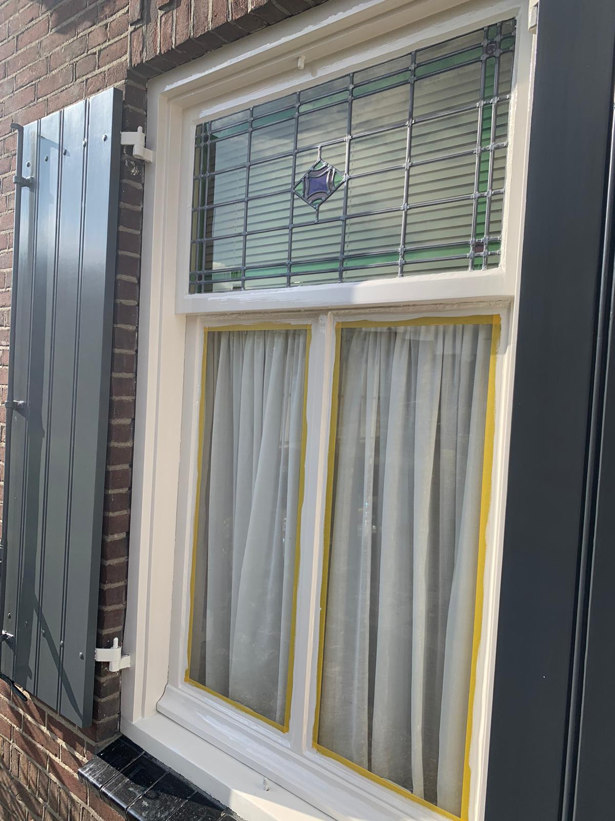 verven schilderen schuifpui ramen deuren renovatie houtrot reparatie vught
